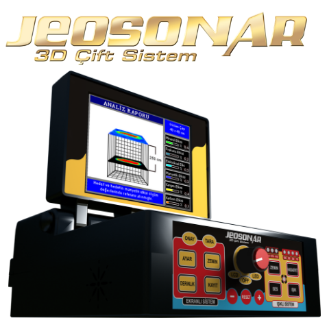 Jeosonar 3D Çift Sistem Dedektör
