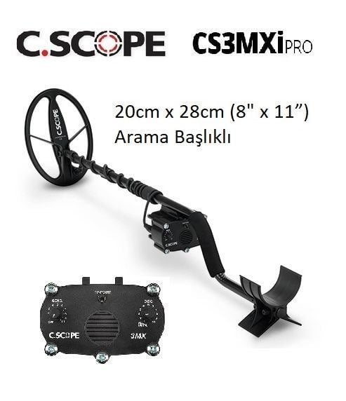 CS3MXiPRO Dedektör - 20cmx28cm Başlıklı