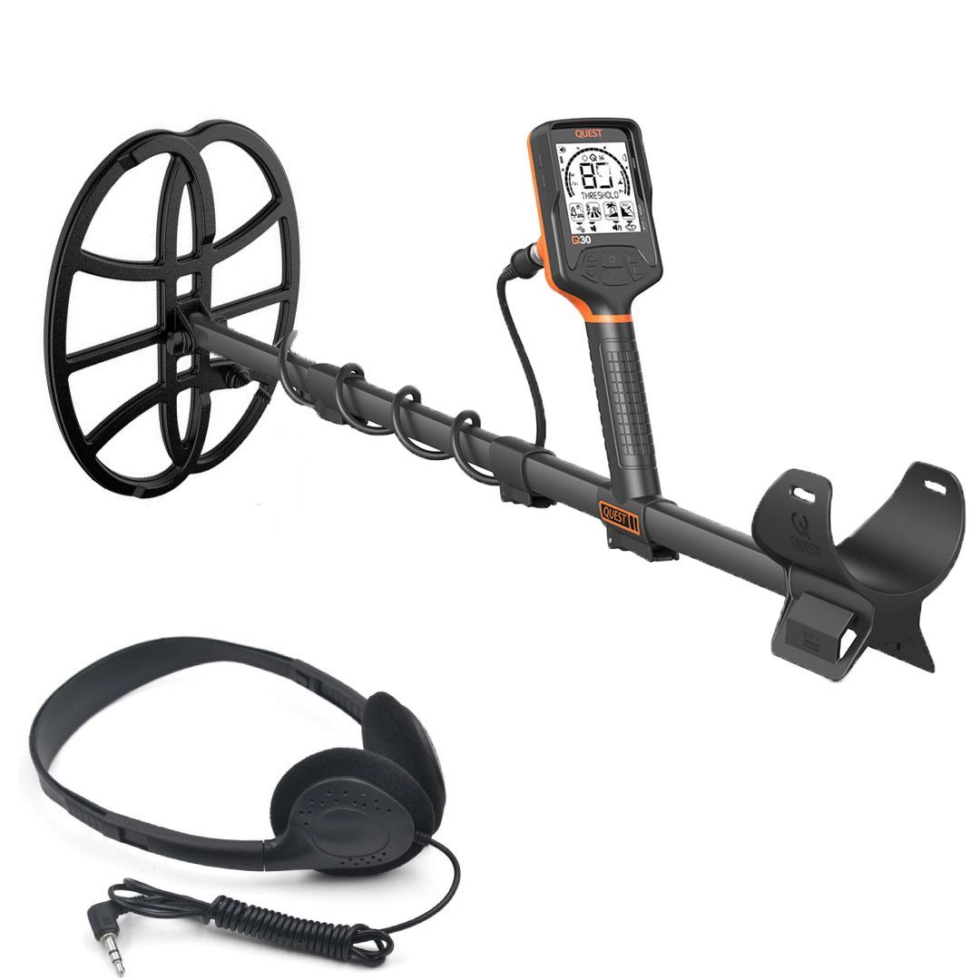 2.EL Quest Q30 Dedektör - 33cm Başlıklı