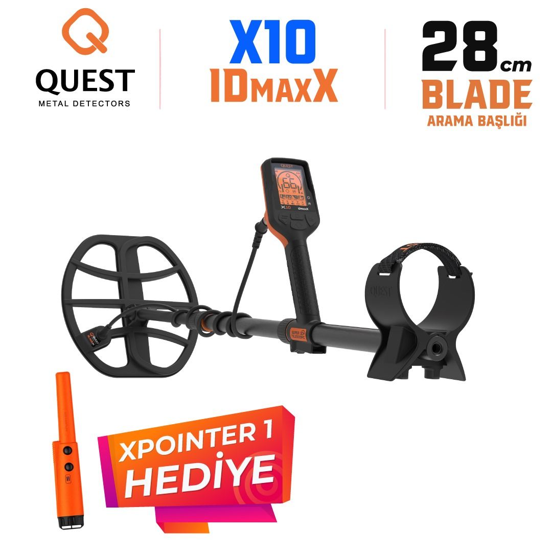X10 IDmaxX Dedektör + XPointer 1 (Avantajlı Paket)