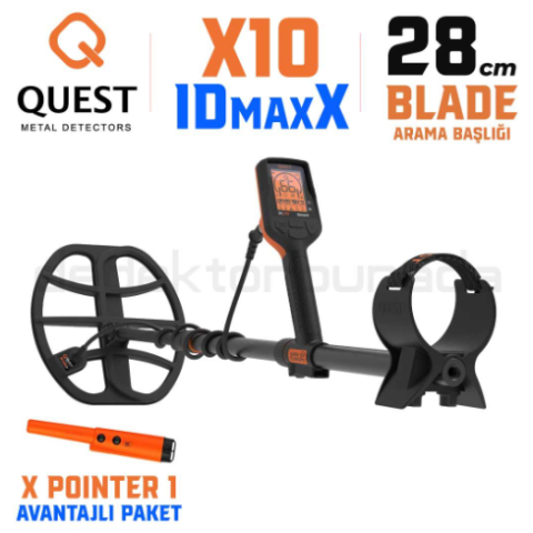 X10 IDmaxX Dedektör + XPointer 1 (Avantajlı Paket)