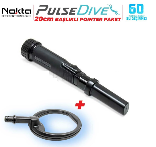 Nokta Pulse Pointer + 20 cm scuba başlığı