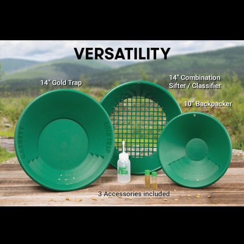 Gold Pan Kit Altın Eleme Seti ( 3'lü )
